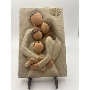 2001 Demdaco Willow Tree FAMILY A Lifetime of Love Plaque By Susan Lordi  #26504